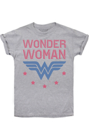 DC COMICS - T-Shirt Wonder Woman Stars, Rundhals