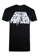 STAR WARS - T-Shirt Retro Logo, Rundhals
