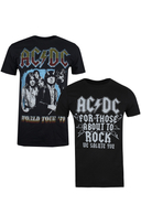 AC DC - T-Shirt AC/DC Pack, 2er-Pack, Rundhals