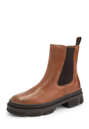 MYSA - Chelsea Boots Camelia, Leder, Absatz 3 cm