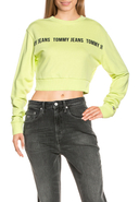 TOMMY JEANS - Sweatshirt , Rundhals, Cropped Fit