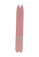 NIEGELOH BOUTIQUE - Glasnagelfeile, 2er-Pack, L14 cm, rosé