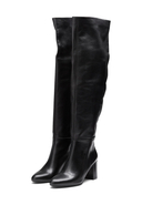 CINQUE - Overknee-Stiefel, Leder, Absatz 6 cm