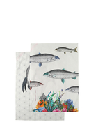 HAPPY FRIDAY - Geschirrtücher-Set Fish, 2-tlg., B50 x L70 cm