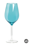 COLOR ADDICTED - Weinglas, 6er-Pack, Ø6 cm