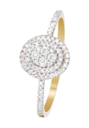 ARTISAN JOAILLIER - Ring Beauty Queen, 375 Gelbgold, Diamant