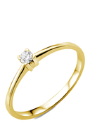 DIAMANT PUR - Ring, 750 Gelbgold, Diamant