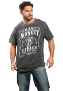 PETROL HEADS - T-Shirt Gas Monkey Blood Sweat Beers, Rundhals