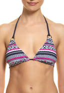 LASCANA - Bikini-Oberteil, gepolstert, navy-pink