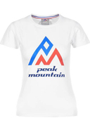 PEAK MOUNTAIN - T-Shirt, Rundhals, Gerade Passform