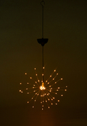 LUMI JARDIN - LED-Solar-Hängeleuchte Fireworks, Ø24 x H70 cm