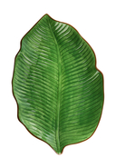 COLOR ADDICTED - Servierplatte Leaf, B27 cm