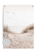 ORANGE WALLZ - Outdoor-Wandbild Sandy Path, B50 x H70 cm
