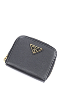 PRADA - Vintage-Portemonnaie, Leder, 10x8,5x2cm