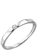 DIAMANT PUR - Ring, 585 Weißgold, Diamant