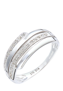 DIAMANT EXQUIS - Ring, 375 Weißgold, Diamant