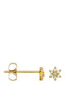 INSTANT D’OR - Ohrstecker For Her, 375 Gelbgold, Zirkonia
