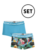 MUCHACHOMALO - Boxer-Briefs King of Roch & Roll, 2er-Pack