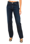 ARMANI JEANS - Stretch-Jeans, Wide Straight Fit