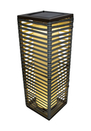 LUMISKY - LED-Solar-Laterne Stripy, Ø15,5 x H44 cm