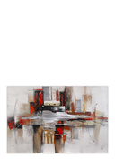 ARTE DAL MONDO - Bild Abstract, L120  x B3,5  x H80