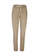 ANGELS - Stretch-Jeans Louisa Zip Fringe, Tapered Fit