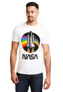 NASA - T-Shirt NASA Rainbow, Rundhals
