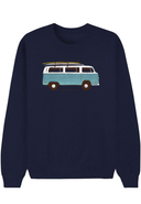 WOOOP - Sweatshirt Blue Van, Rundhals