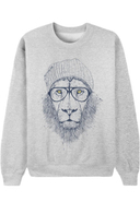 WOOOP - Sweatshirt Cool Lion, Rundhals