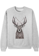 WOOOP - Sweatshirt Christmas Deer, Rundhals