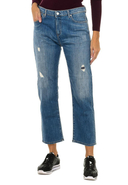 ARMANI JEANS - Stretch-Jeans, 7/8-Länge, Regular Fit