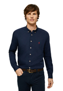 POLO CLUB - Hemd, Langarm, Button-down, Custom Fit