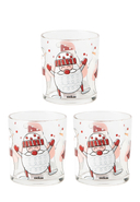 COLOR ADDICTED - Trinkglas, 3er-Pack, B x H x T8,2 cm, 0,25l