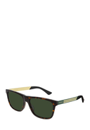 GUCCI - Sonnenbrille GG0687S-003, UV 400, braun/grün