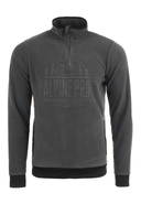 ALPINE PRO - Fleece-Shirt Livan, Langarm, Stehkragen