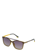 POLICE - Sonnenbrille, UV 400, grau/gelb
