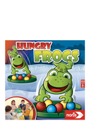 NORIS - Actionspiel Hungry Frogs, ab 4 J.