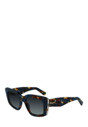 FERRAGAMO - Sonnenbrille SF1024S, UV 400, blau-havanna