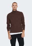 ONLY AND SONS - Pullover, Rollkragen