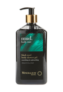 Mineralium - Black Mud Body Shower Gel, 400 ml  , [37,48 €/1l]
