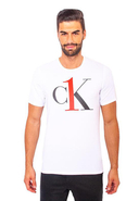 Calvin Klein - T-Shirt, Rundhals