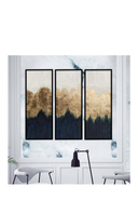 MAGENTA HOME - Wandbild mit Rahmen, 3-tlg.