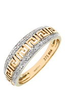 DIAMANT EXQUIS - Ring, 375 Gelbgold, Diamant