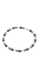 Pearls4girls - Halskette, MK-Perle, mehrfarbig