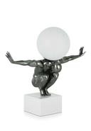 Arte Dal Mondo - Lampe Balance, B44 x H42 x T21 cm